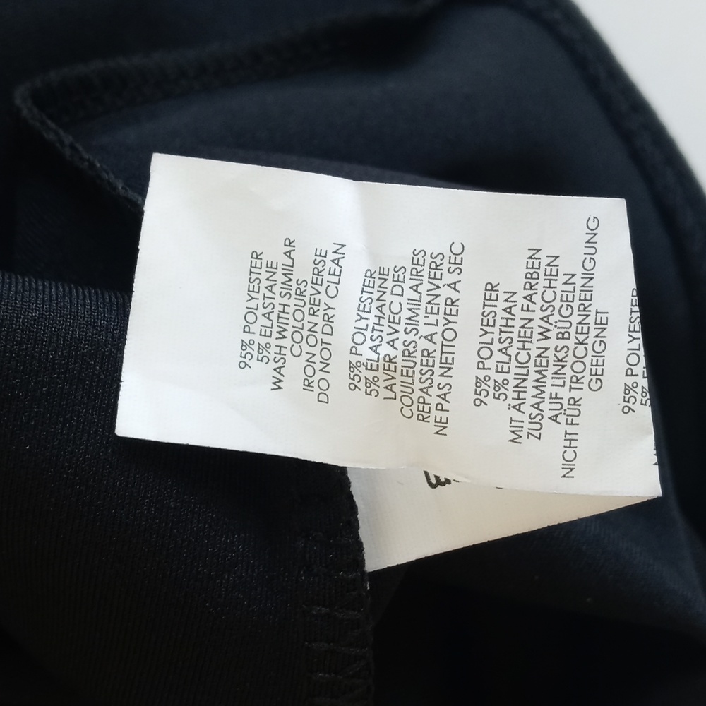 *Relisted* BooHoo "Nelly" Black Bodycon Mini Wiggle Dress 3/4 Split Sleeves 4 - Picture 8 of 10